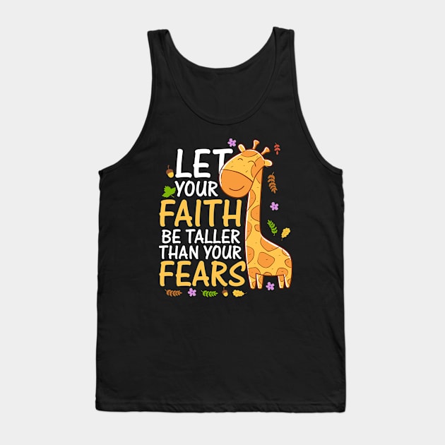 Cute Giraffe Tank Top by shirtsyoulike